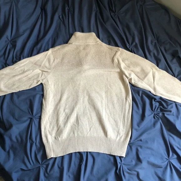 Tan Quarter Zip - Picture 3 of 4
